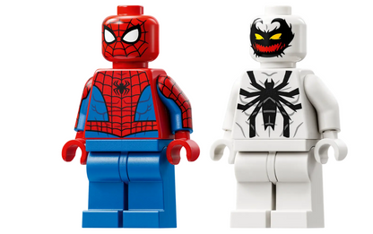 Lego 76308  Marvel Armadura Robótica de Spider-Man vs. el Anti-Venom, 6 años a más -  107 piezas