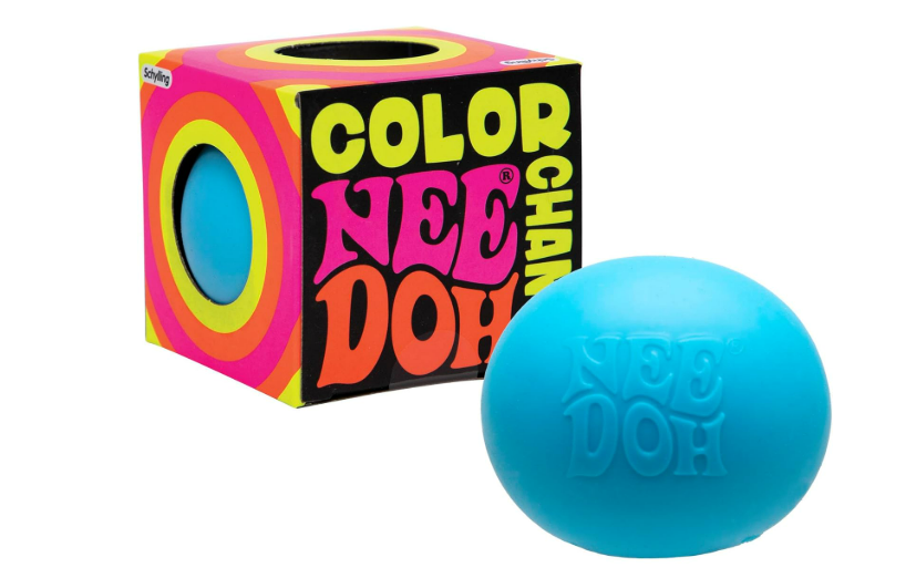 Nee Doh Color- Pelota de Estrés, Apreta y Aplasta - a partir de 3 Años