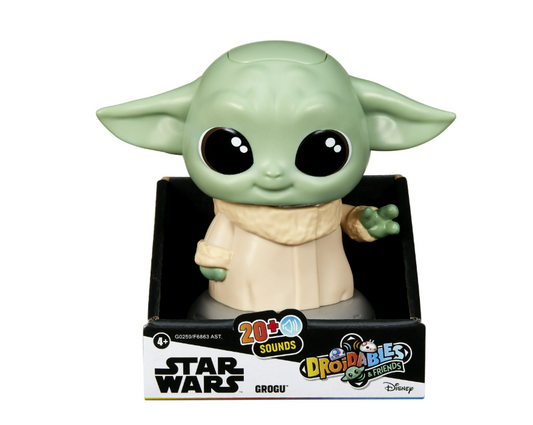 Hasbro - Star Wars Droidables Grogu, figura Electrónica de Grogu