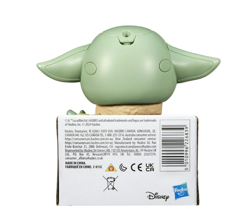 Hasbro - Star Wars Droidables Grogu, figura Electrónica de Grogu