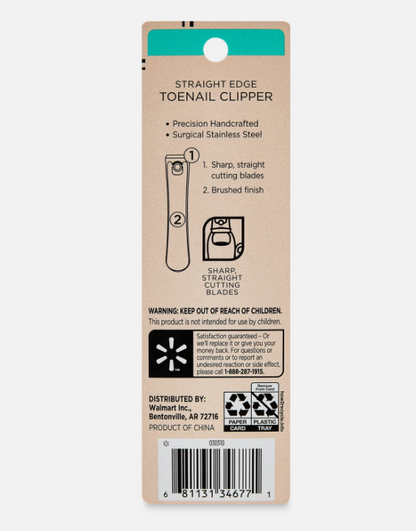 Equate - Cortaúñas de borde recto