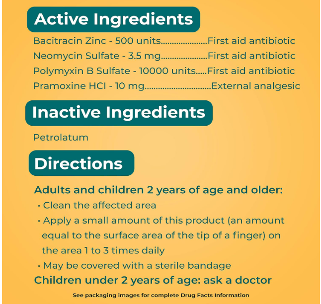 Neosporin - Alivio del dolor máxima potencia - protección contra infecciones las 24 horas.
