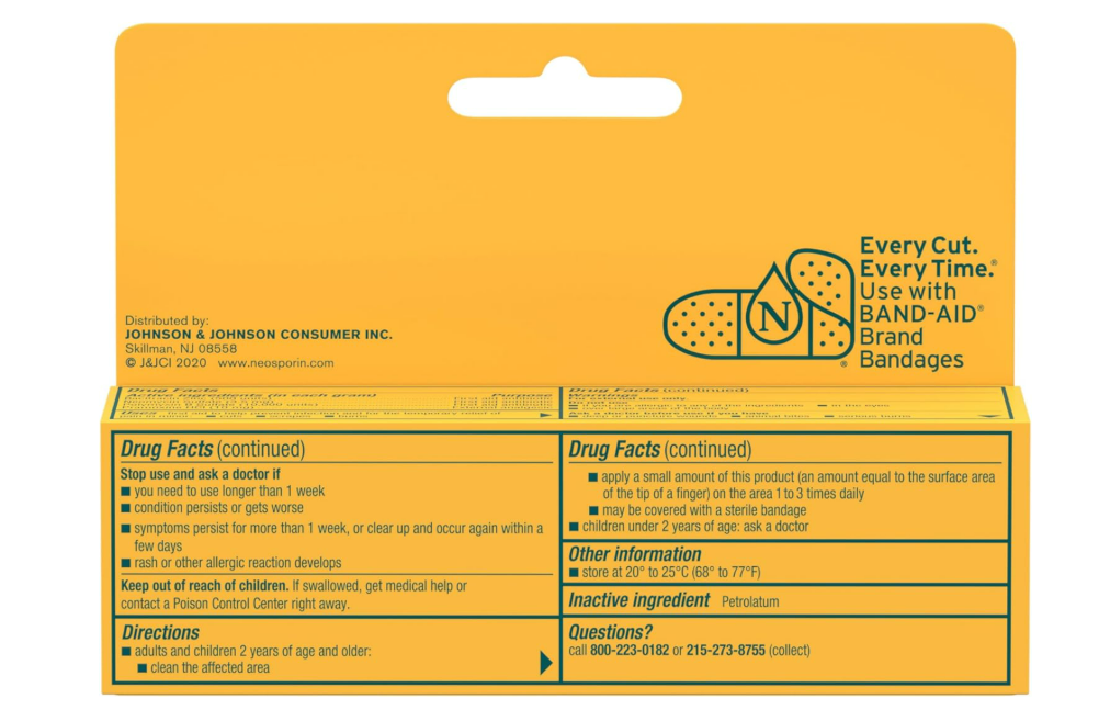 Neosporin - Alivio del dolor máxima potencia - protección contra infecciones las 24 horas.