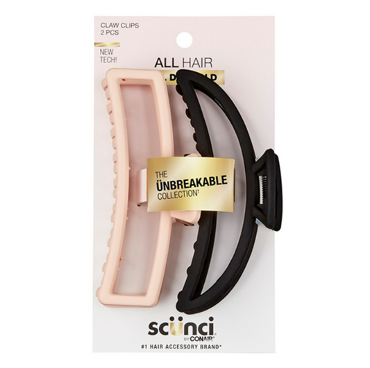 Scunci by CONAIR - Ganchos de garra abiertos (paquete de 2)