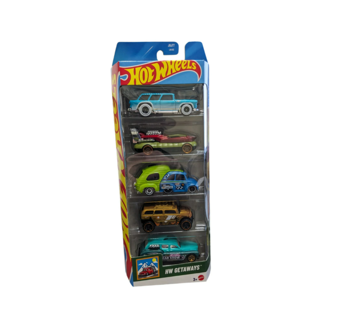 Mattel - Hot Wheels pack de 5 HW Getaways