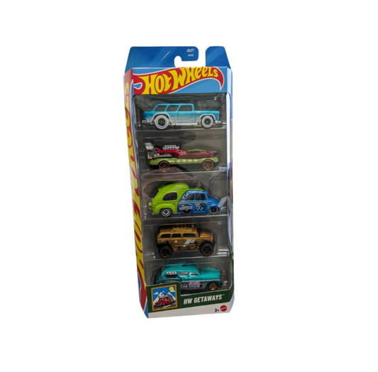 Mattel - Hot Wheels pack de 5 HW Getaways