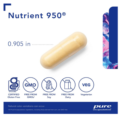 Pure encapsulations - Nutrient 950 , 90 capsulas