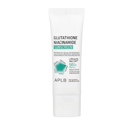 Glutathione Niacinamide Sunscreen 50+SPF, PA ++++, 40ml - APLB