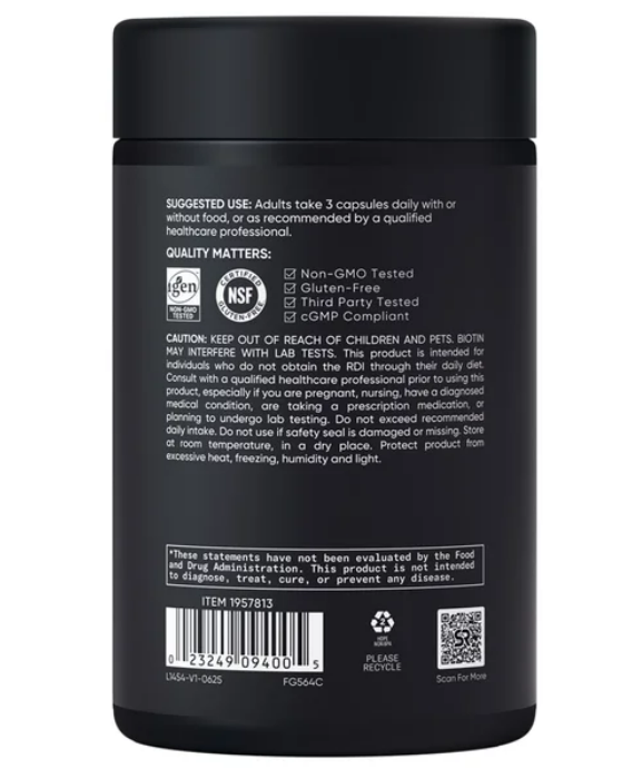 Sport Research - Multi Collagen 3000mcg con acido hialuronico y vitamina C, 180 capsulas