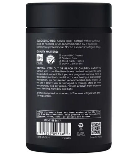 Sports Research - L-Theanine 200mg, 150 capsulas