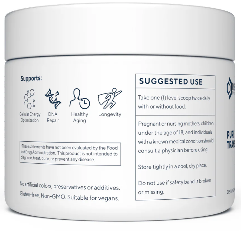 Renue By Science - Pure Trans- Resveratrol, 100gr