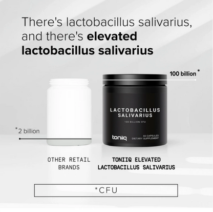 Toniq - Lactobacillus Salivarius 100 Billion CFU, 60capsulas