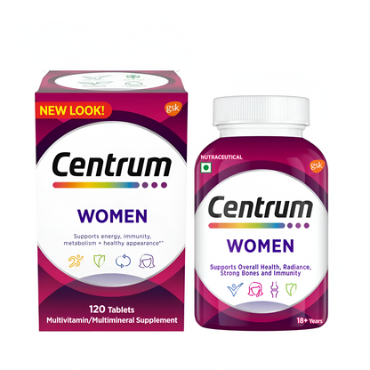 Centrum para mujer  - Gsk - 120 Tabletas