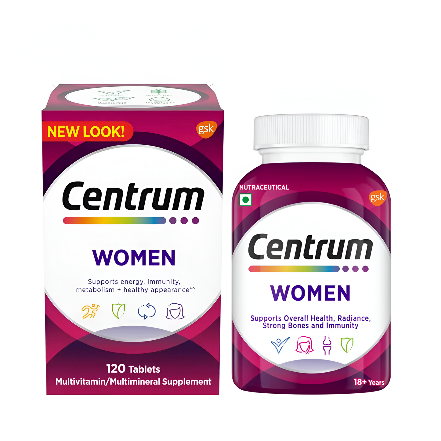 Centrum para Mujer  - Gsk - 120 Tabletas