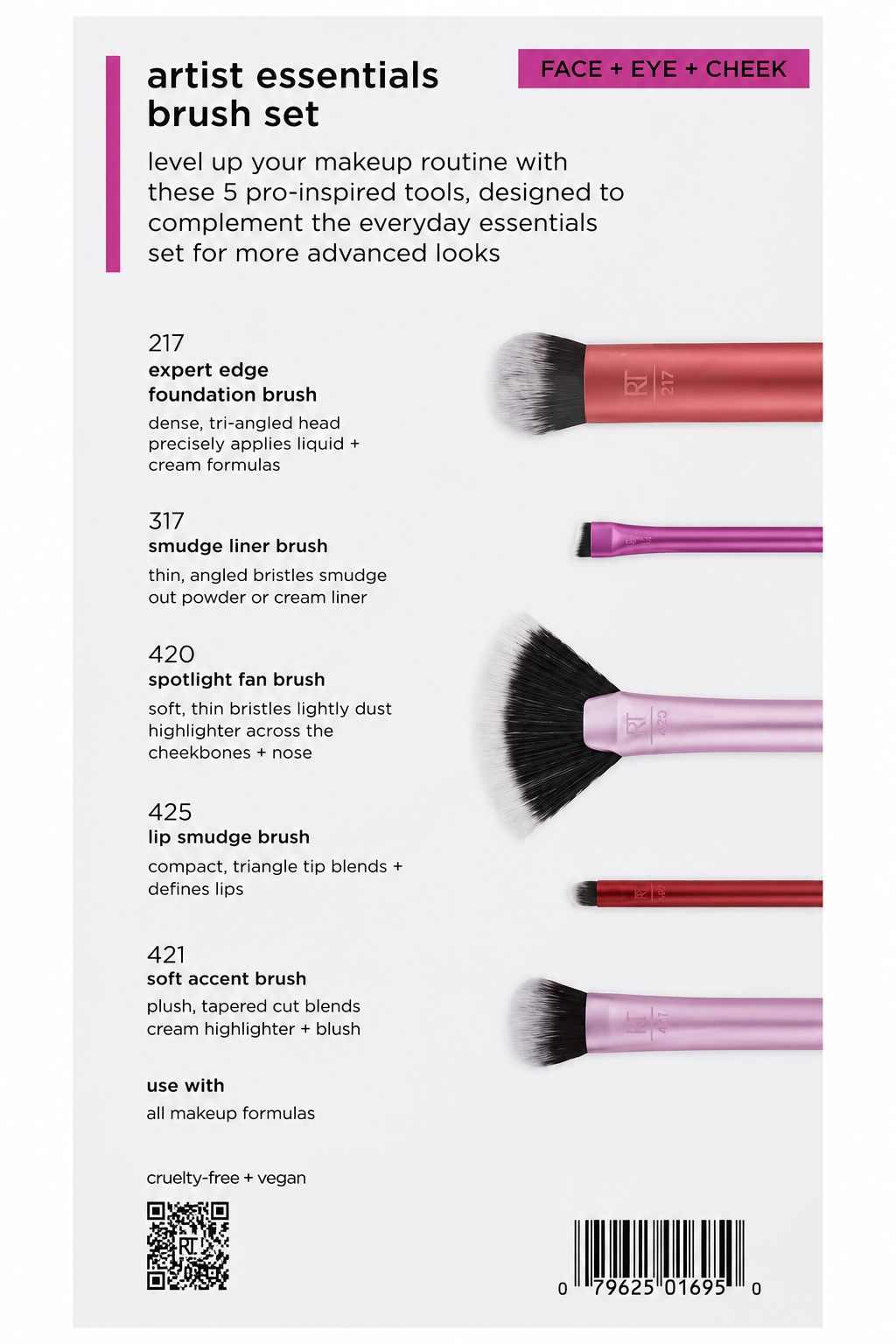 Real Techniques Artist essentials - set de brochas