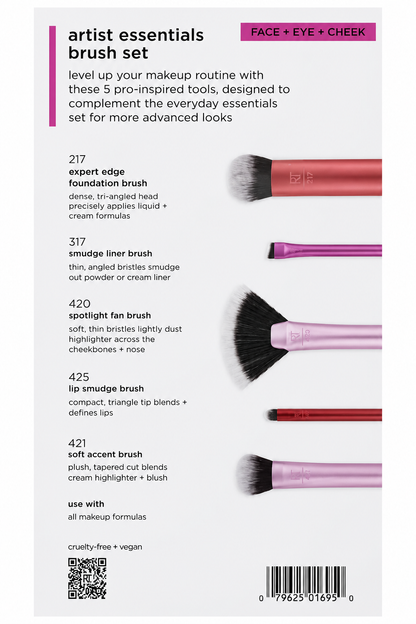 Real Techniques Artist essentials - set de brochas