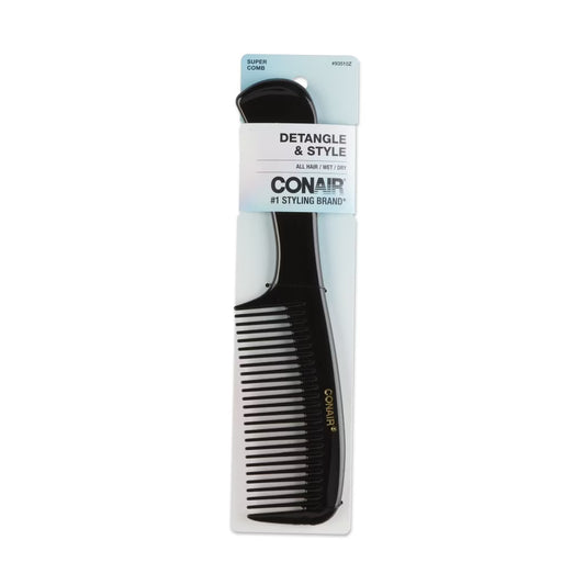 Peine multiusos Conair Detangle & Style, negro