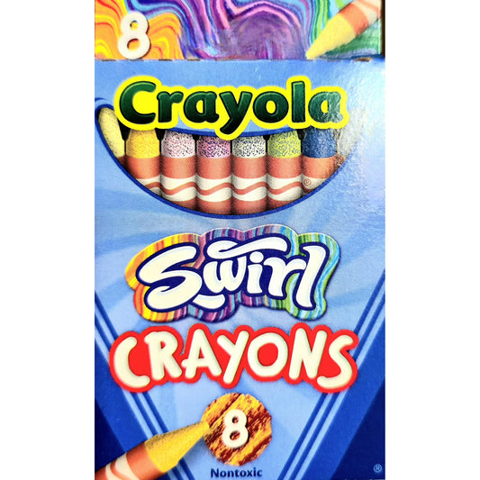 Crayones Combiandos Crayola - Swirl Crayons -  Paquete de 8  - Edición limitada