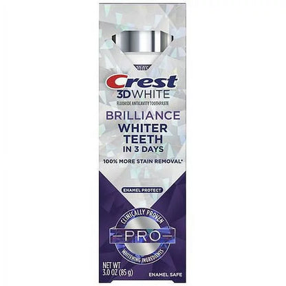 Crest 3D White Brilliance Pro Enamel Protect Toothpaste - 3oz