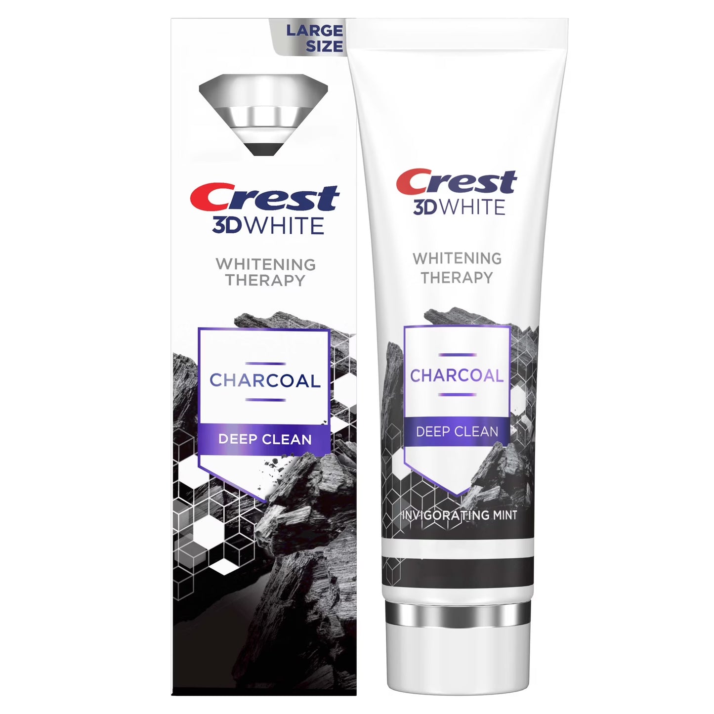 Crest 3D White charcoal 130g