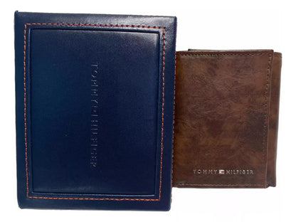 BILLETERA TOMMY HILFIGER HOMBRE COLOR MARRON