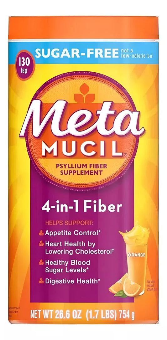 Metamucil 754 G Sabor Naranja