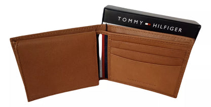 Billetera Tommy Hilfiger marrón claro