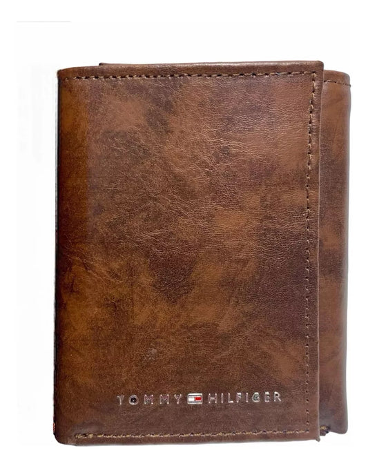 BILLETERA TOMMY HILFIGER HOMBRE COLOR MARRON