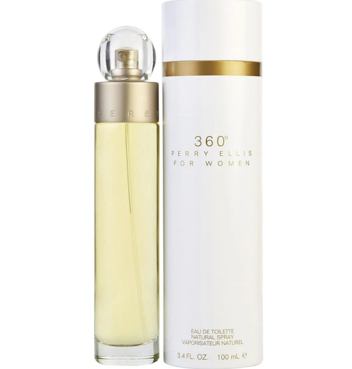 360° Eau de Toilette Spray for Women by Perry Ellis, 100ml