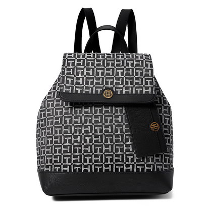 Tommy Hilfiger Gretta II - Mochila con solapa con monograma