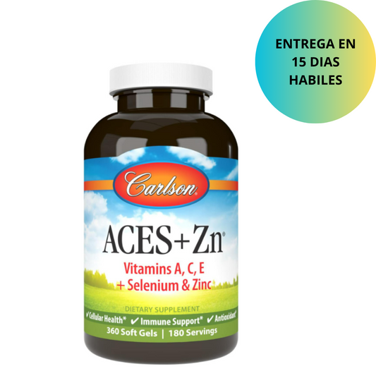 Aces + Zn , 180 capsulas - Carlson