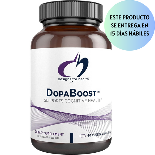 Designs for Health DopaBoost - Suplemento de apoyo a la dopamina para hombres y mujeres, acetil-L-tirosina, extracto de mucuna y vitamina B6, diseñado para dormir, estado de ánimo y apoyo cognitivo, vegano (60 cápsulas)