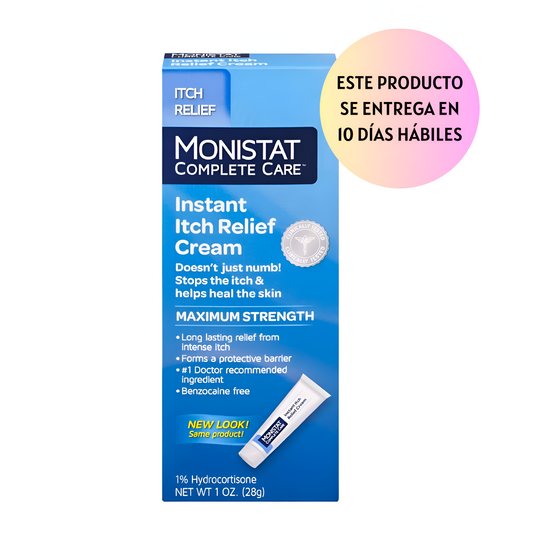 Monistat Complete Carde - Calmante de Máxima Fuerza , Crema para el Alivio de la Picazón - 1 Oz