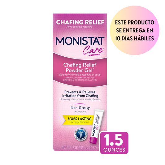 Gel en polvo antirozaduras Monistat - sin fragancia 42gr