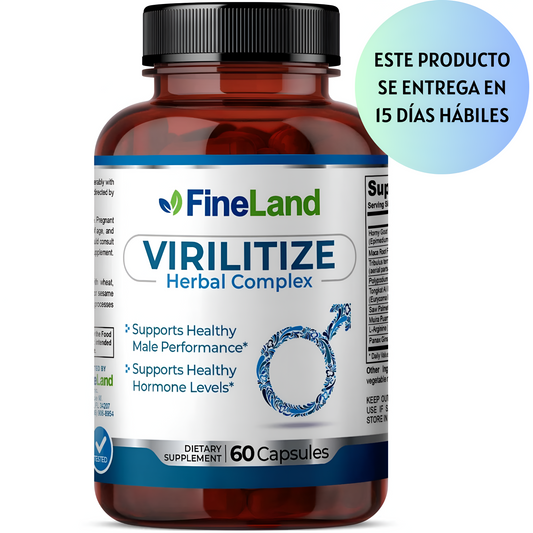 Virilitize herbal complex - Fineland , 60 capsulas