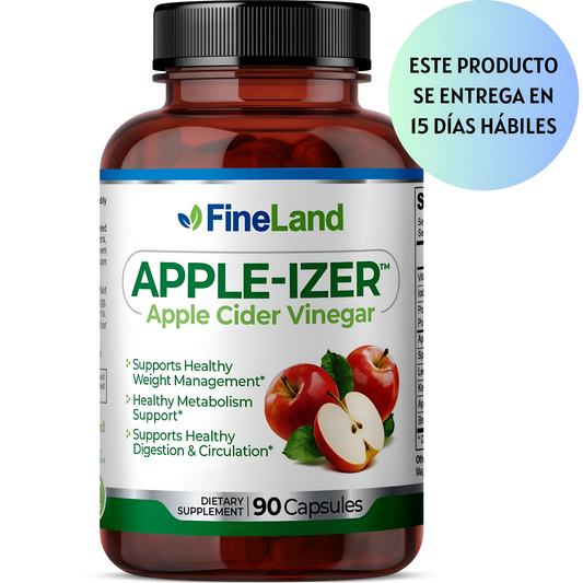 Vinagre de Manzana Fineland , 90 capsulas