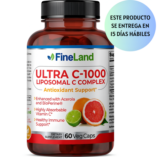 Ultra C-100 Liposomal, C complex - Fineland , 60 capsulas