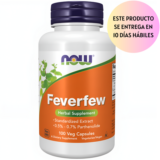 Feverfew 100 capsulas vegetarianas - Now
