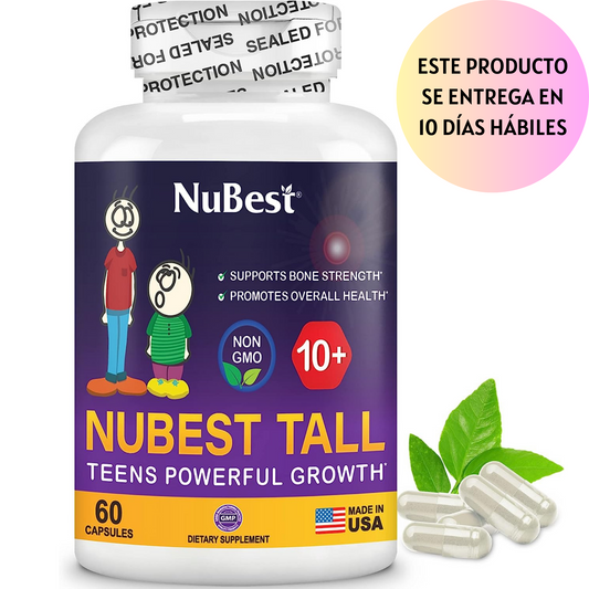 NuBest Tall 10+ - Fórmula de fuerza ósea, inmunidad mejorada y salud general +10 años