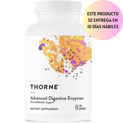 Thorne Research, Advanced Digestive Enzymes Bio-gest, mezcla de enzimas digestivas para ayudar a la digestión 180 caps