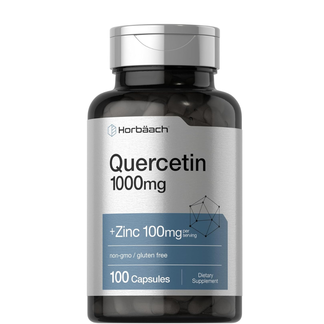 Horbaach - Quercetin 1000mg + Zinc, 100 capsulas