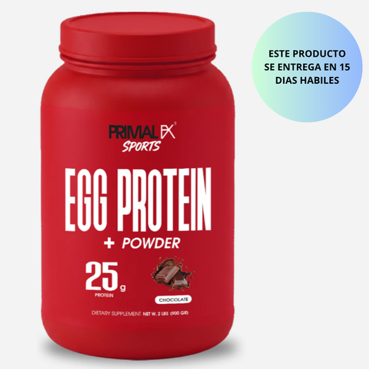 PrimalFx Sports - Egg Protein + Powder 25g, 900g