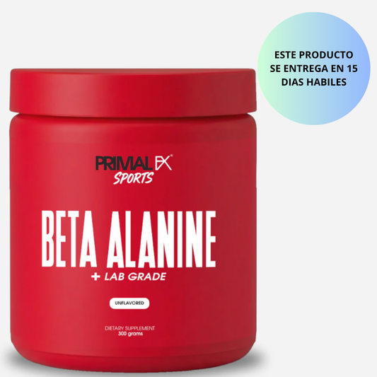 PrimalFx Sports - Beta Alanine + Lab Grade sin sabor, 300gr