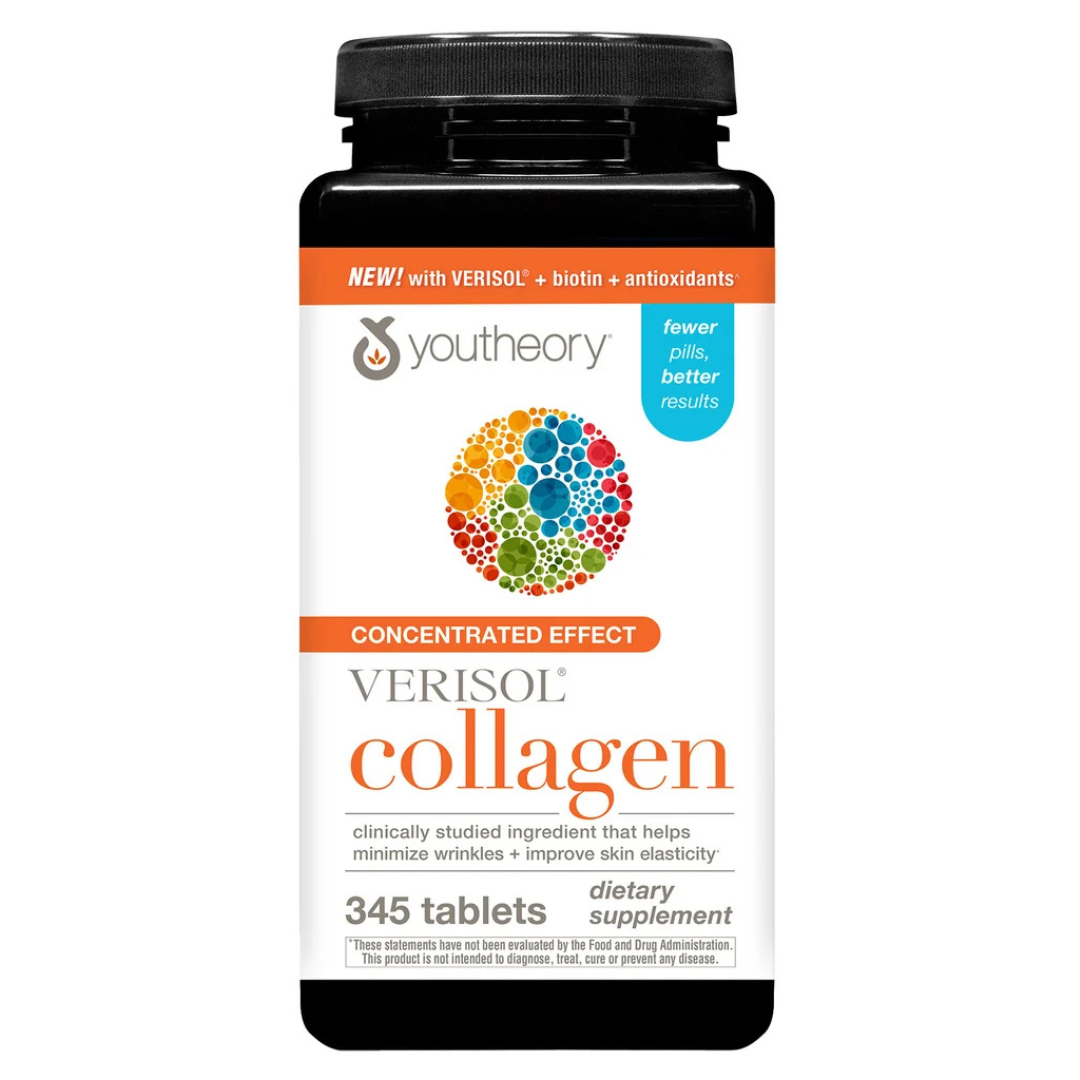 Youtheory -Verisol Collagen with Biotin, 345 tabletas