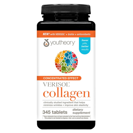 Youtheory -Verisol Collagen with Biotin, 345 tabletas