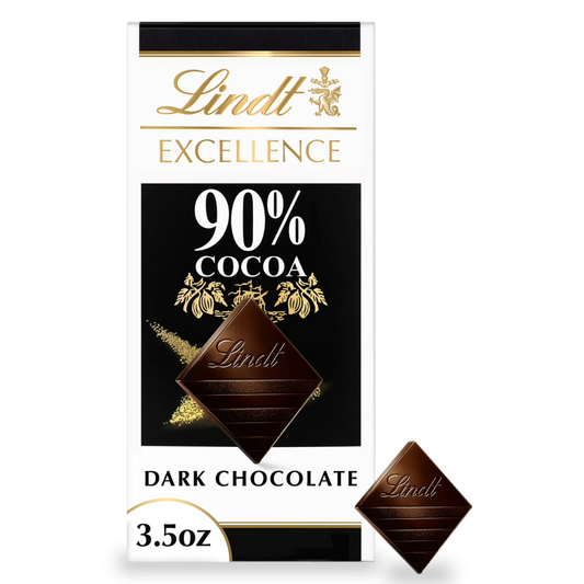 Lindt Excellence , Chocolate Oscuro, 90% Cacao - 100g