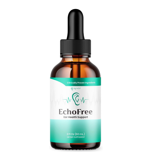 EchoFree Pro By  Syvor -  apoyo para la salud auditiva, 60ml