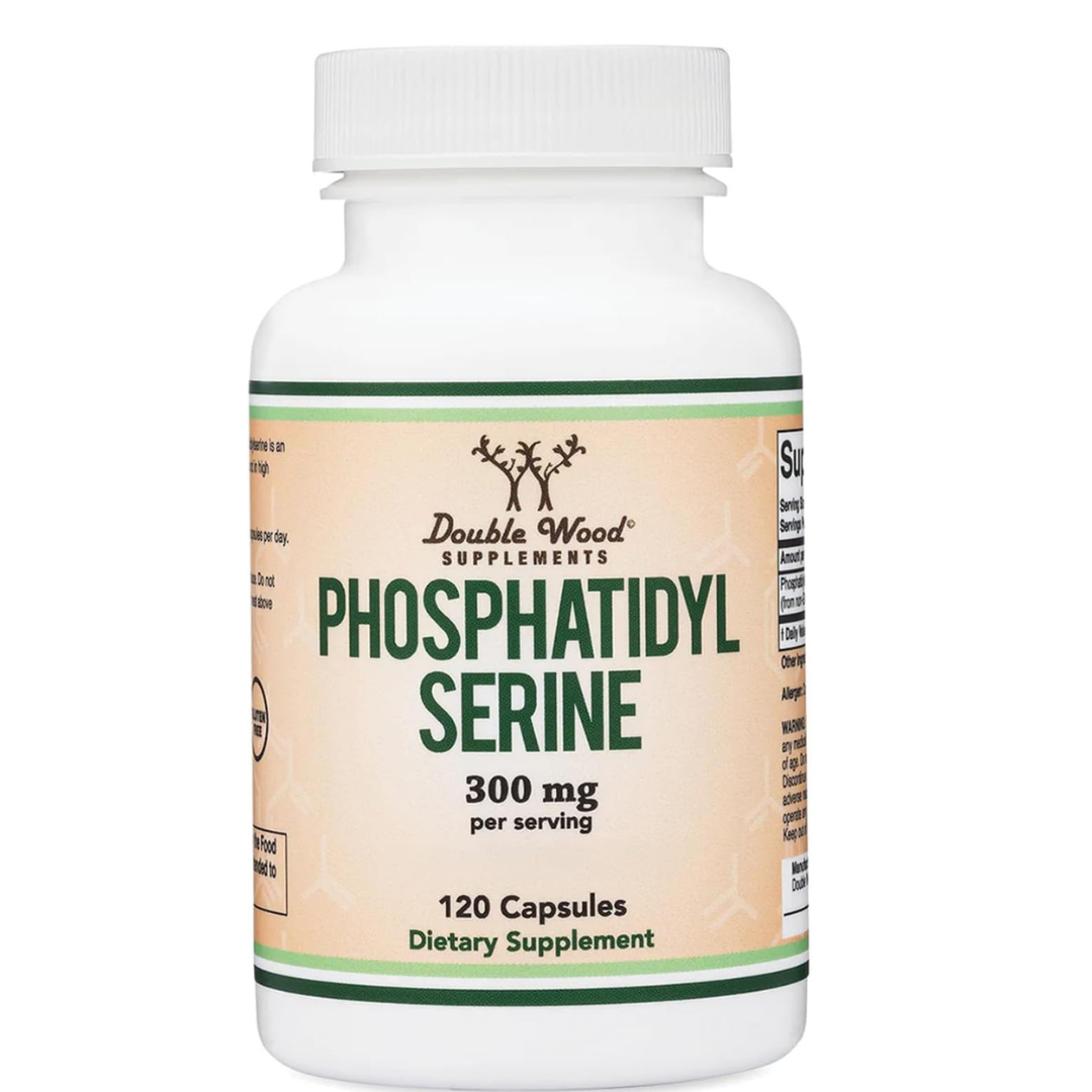Double Wood - Phosphatidyl lSerine Supplement 300mg, 120 capsulas