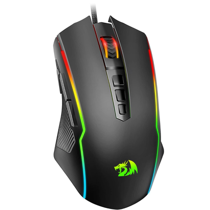 Redragon Gaming Mouse, Wired Gaming Mouse with RGB Backlit, 8000 DPI Adjustable