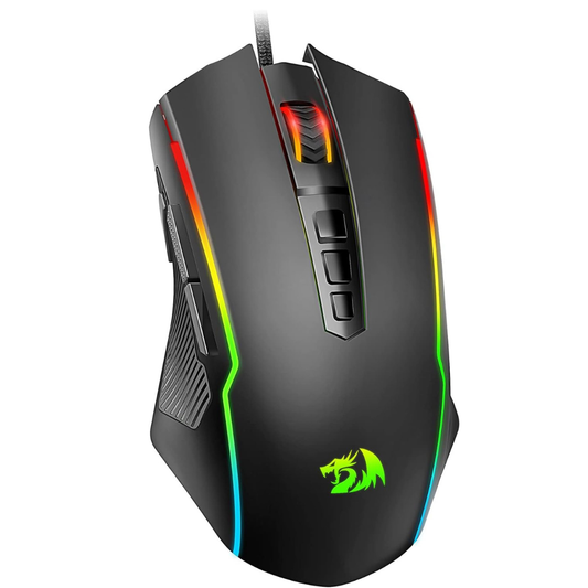Redragon Gaming Mouse, Wired Gaming Mouse with RGB Backlit, 8000 DPI Adjustable